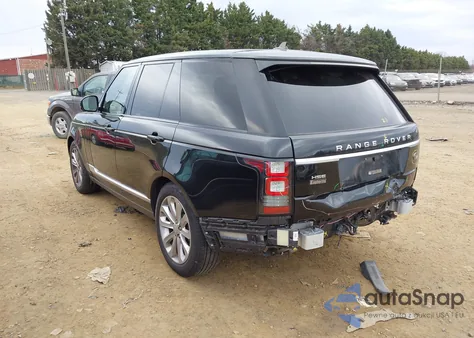 2016 Land Rover Range Rover 3.0L V6 Supercharged Hse z USA, uszkodzony, nr VIN SALGS2PF1GA316244